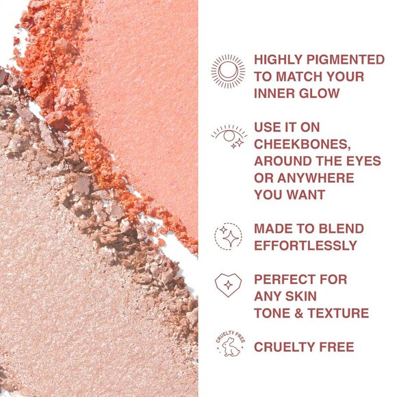 Divine V Highlighter Powder 0.53 oz–Radiant Glow for All Skin Tones–New in Box - Picture 7 of 8